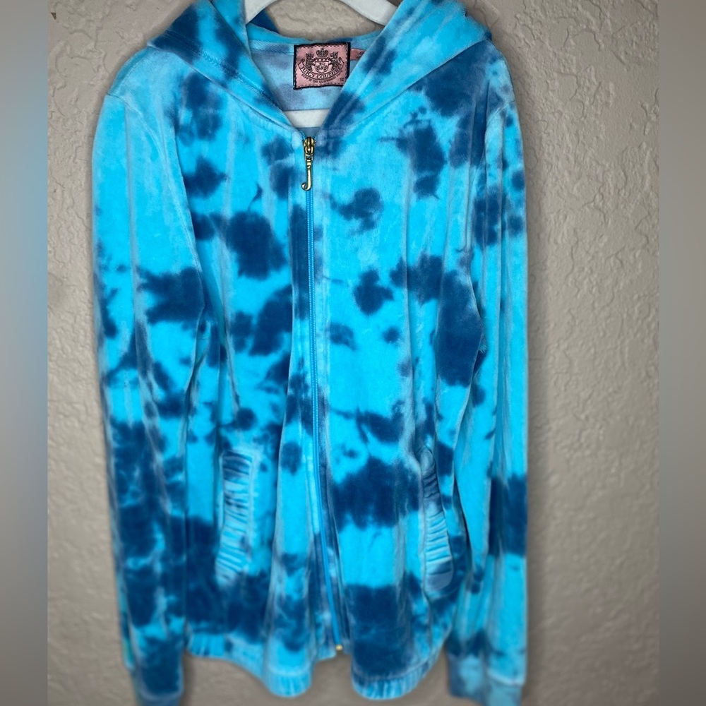 Very Gently Used Juicy Couture Tie Dye Hoodie